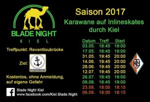 Termine der Kiel-Blade-Nights